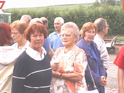 Heidi Belka mit Hewig Frey