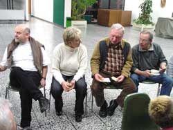 Kurt und Renate Traut, Henz Schlachter und Reinhard Lützel