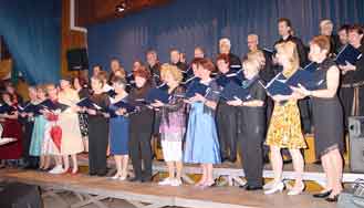 Der gemischte Chor des S&auml;ngerbunds