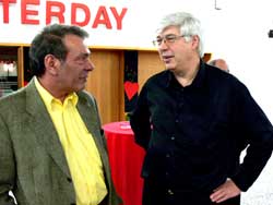 Dr. Reinhard Knorr mit Gast
