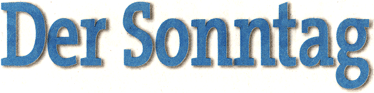 Homepage Der Sonntag